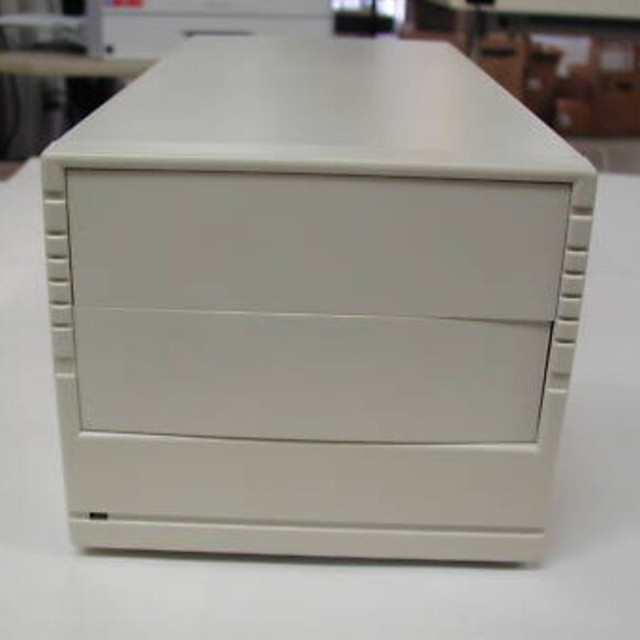 2x 5 1/4" External Optical SCSI Drive Enclosure, 2-Bay Case NIB - Picture 1 of 9